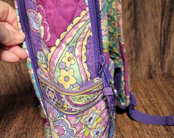 Vera Bradley Violet Purple Paisley Quilted Backpack Shop Vera Bradley Women main image 4