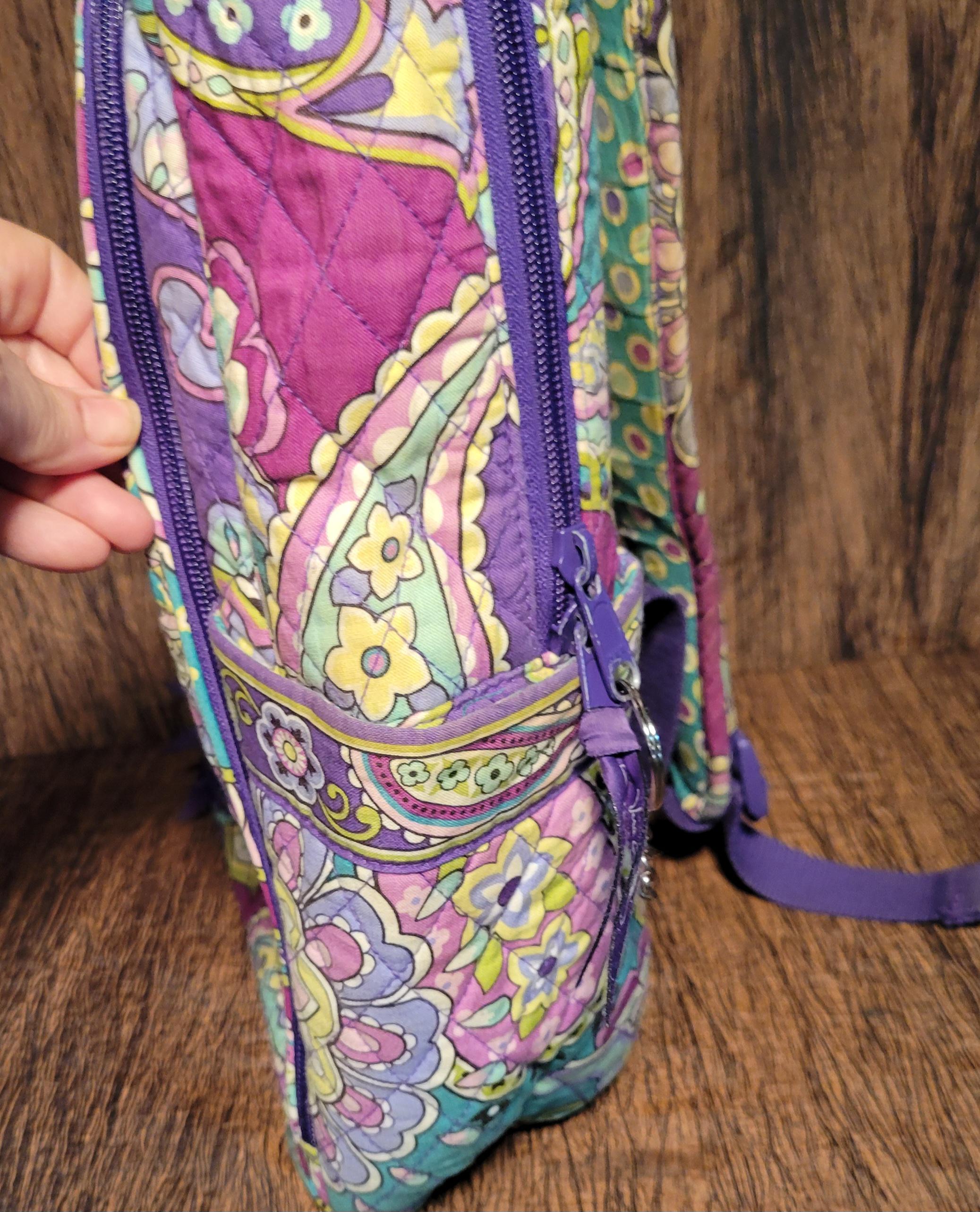 Vintage Retired Vera Bradley Multiple Purple and Pink Floral  display picture 1