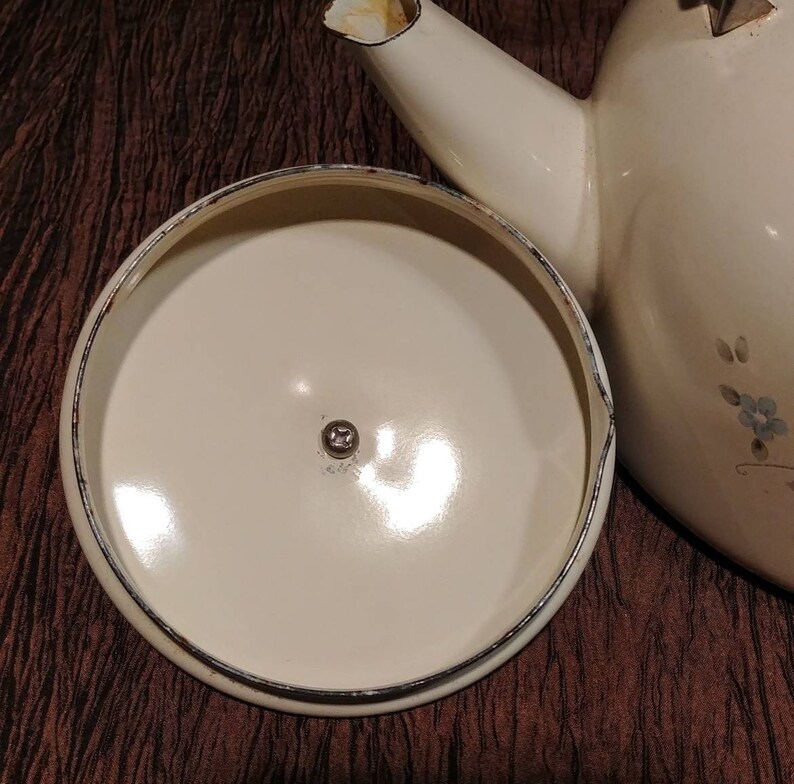 Pfaltzgraff Tea Rose Set of 6 Teacups 6 Saucers and Metal Tea Etsy