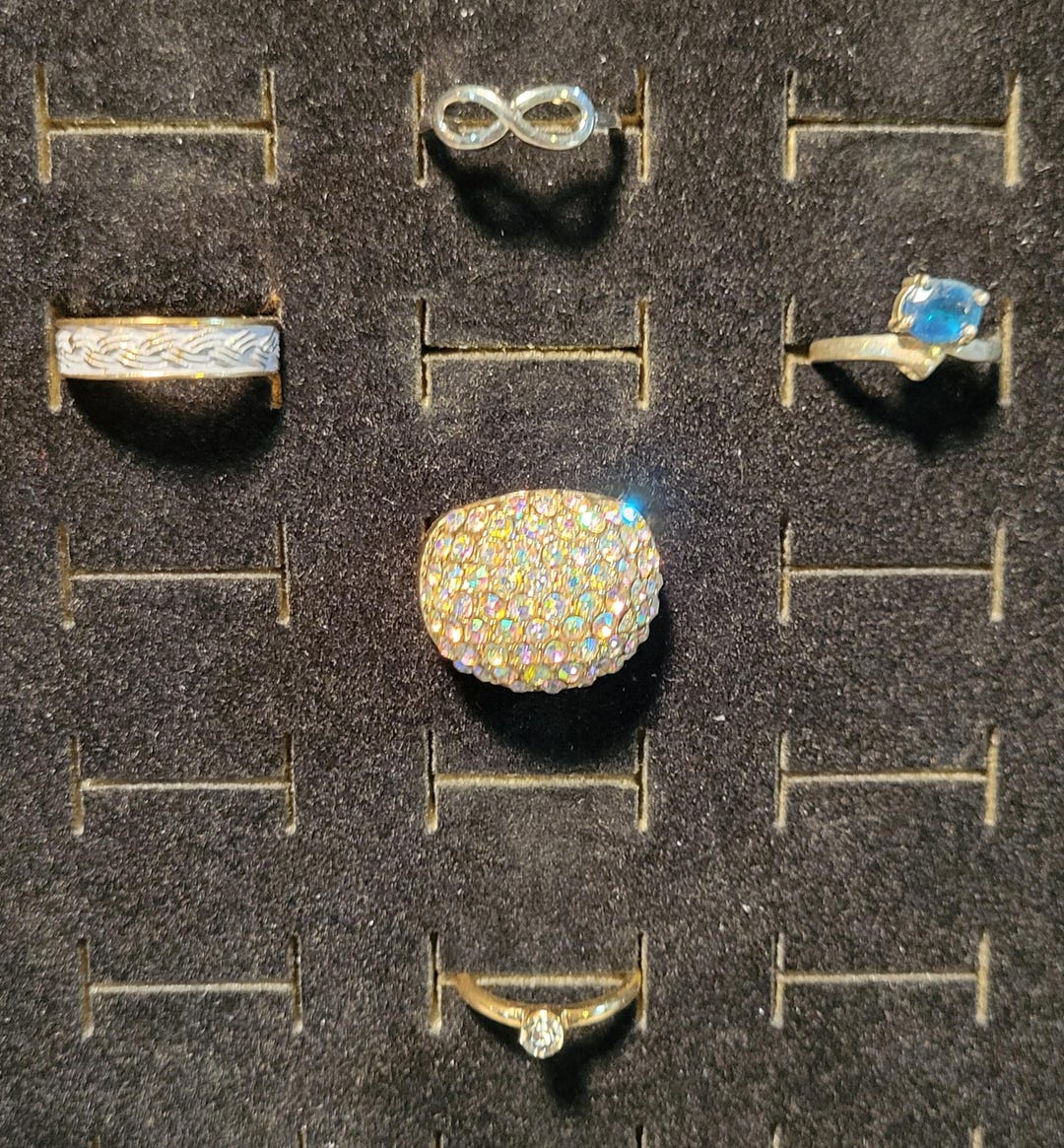 Set of 5 Vintage Size 6 Beautiful Rings SALE - Etsy