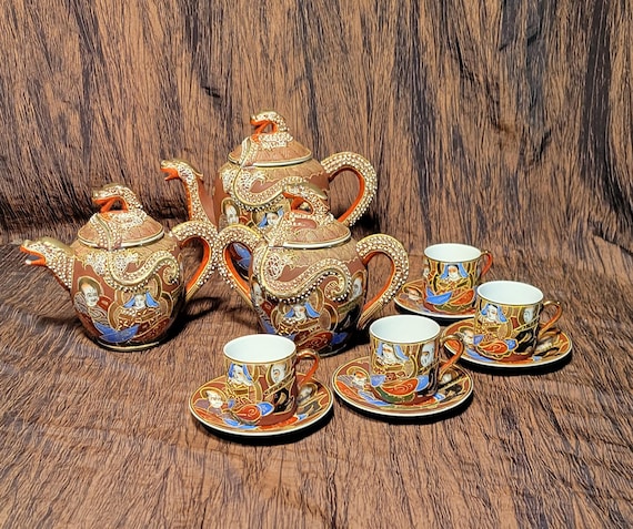 Teapot Antique Tea Cups And Saucers Made In Japan Japanese Ceramic