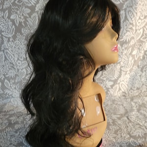 Long Wavy Black Wig by Vivica A Fox