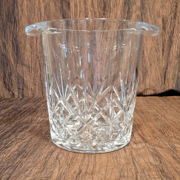 Crystal Ice Bucket Etsy