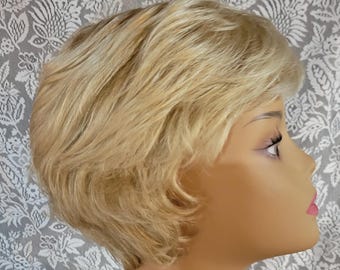Paula Young Wig Women’s Style Short Large Marigold Paula Young Wig Marigold A8076 Color 101 With Box | eBay main image 3