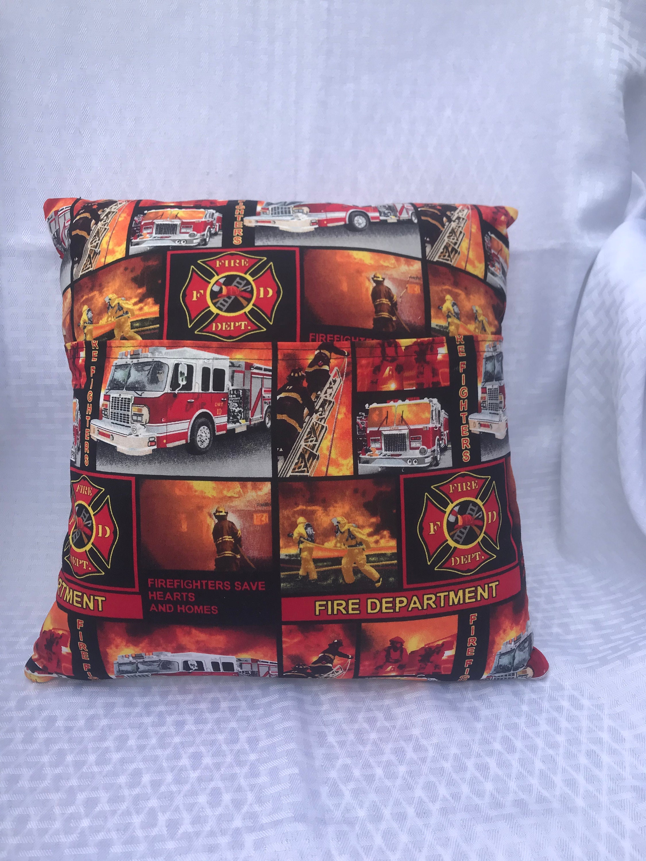 Fireman's Prayer Pillow Fireman's Prayer Etsy
