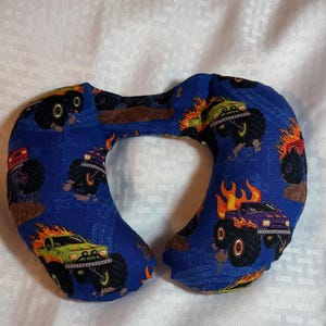 Toddler Car Seat Head Support Pillow: 5-Point Harness Compatible