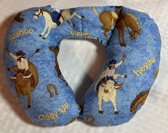 Child Car Seat Head Support Pillow: 5 Point Harness