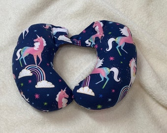 Toddler Car Seat Pillow: 5 Point Harness Head Support