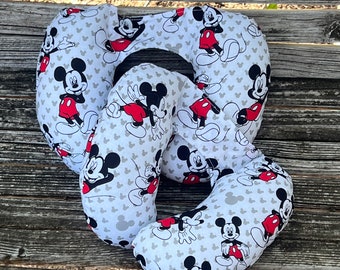 Child Car Seat Head Support Pillow: 5 Point Harness Compatible