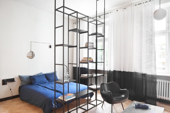 Eco Friendly White Black Window Curtains In Scandinavian Etsy
