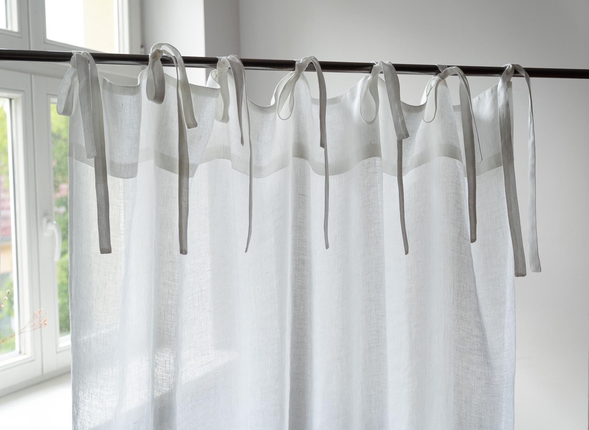 Vorhang aus Leinen, Leinen Gardine, Leinen Vorhänge, leinen gardinen transparent, leinen vorhang, Cafe Gardinen, leinen Cafe