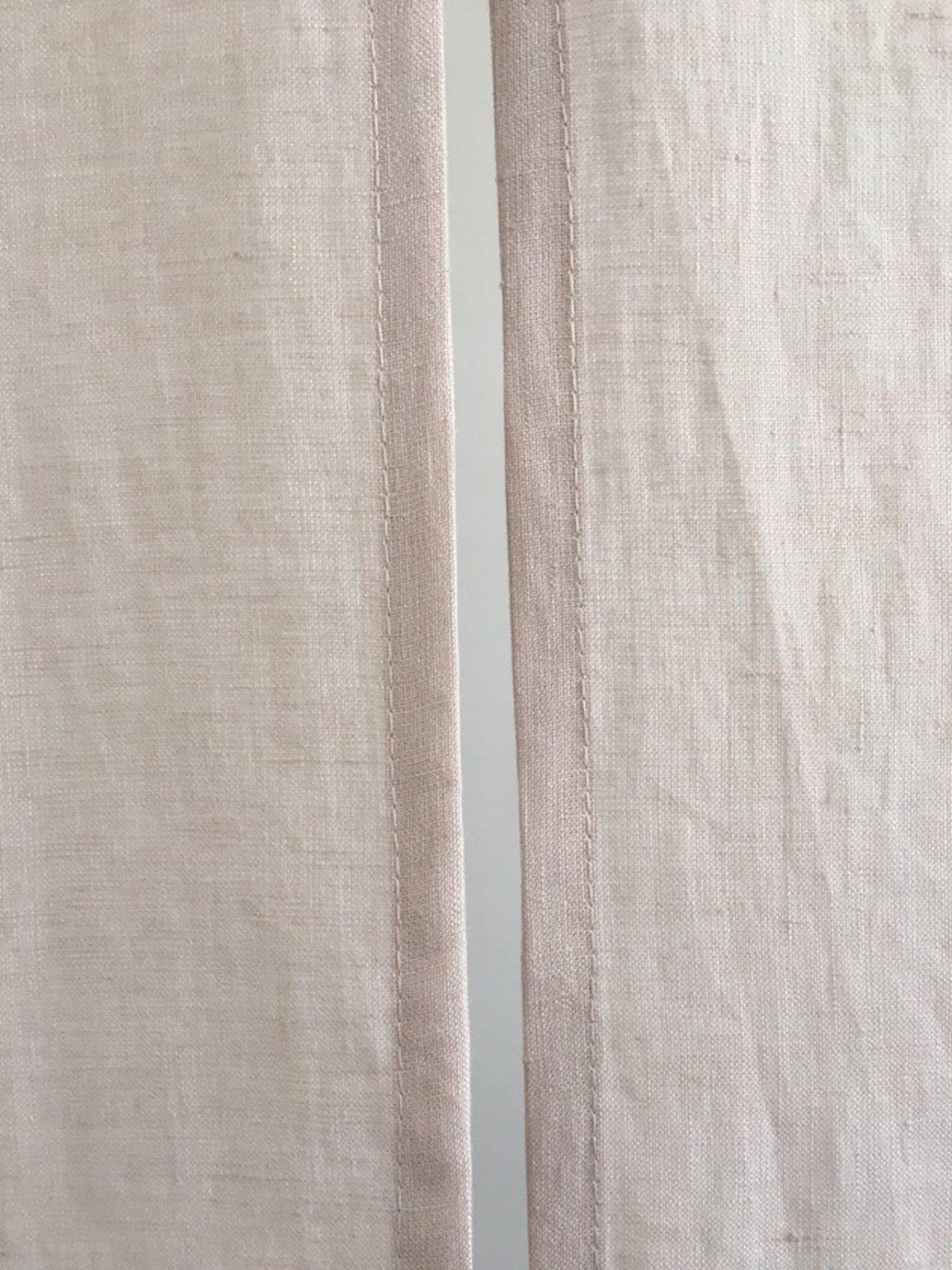 Leinen japanischer Vorhang Tür Leinen Panel Patio Panel im | Etsy