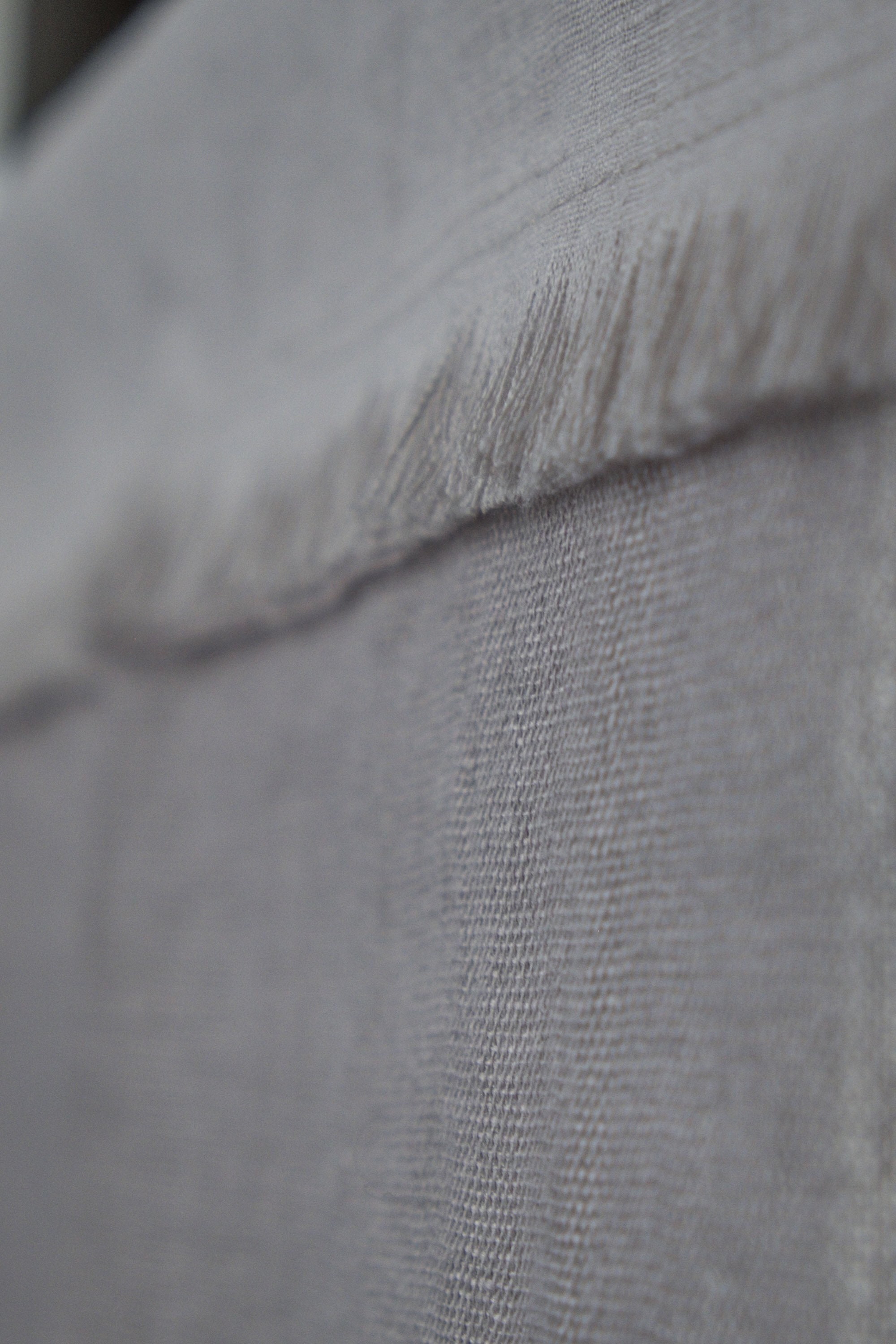 Gray Linen Kitchen Curtains Pair Cafe Curtains in Gray Color Etsy