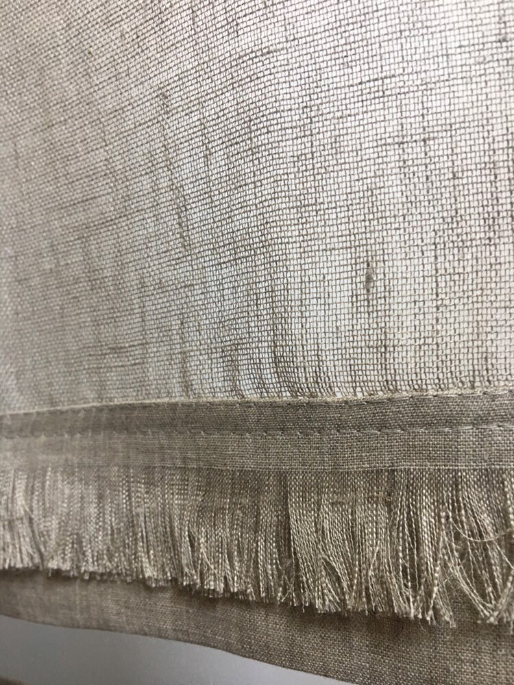 Door Linen Curtain in Rustic Style Rustic Linen Door Panel Etsy