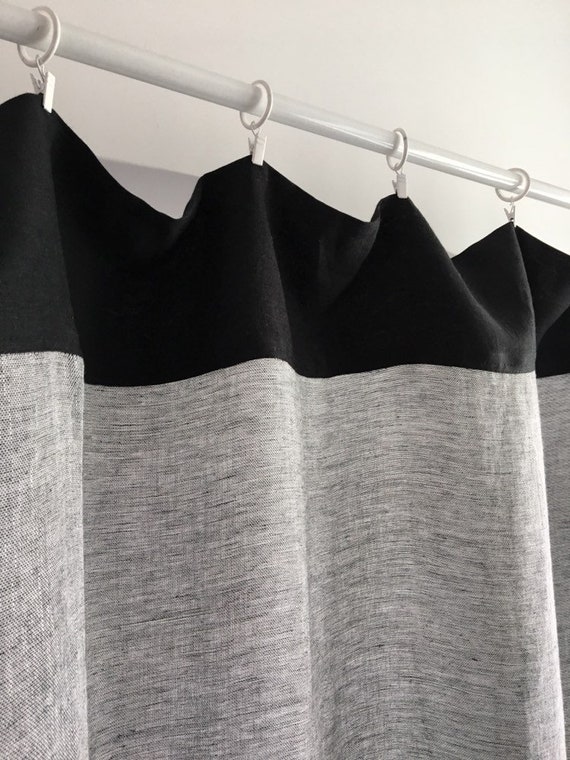 Elegant White Curtains with Stylish Curtain Hanging Method