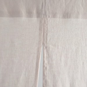 Linen Japanese Curtain, Door Linen Panel, Patio Panel in Japanese Style, Linen Closet Curtain, Doorway Curtain, Japanese Door Panel,