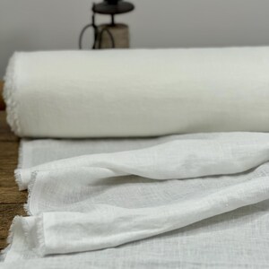 Ivory Leinenstoff Rohware: aufgeweichter europäischer Flachs, OEKO-TEX zertifiziert