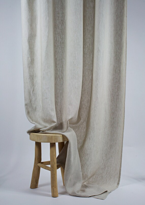 リネンタイトップカーテンホワイト