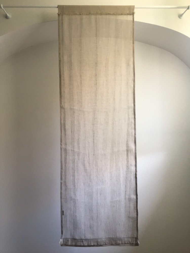 Door Linen Curtain in Rustic Style Rustic Linen Door Panel Etsy