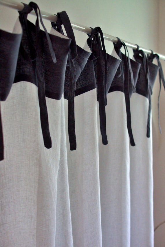 リネン　タイトップカーテン　ホワイト リネン タイトップカーテン ホワイト リネンタイトップカーテンホワイト