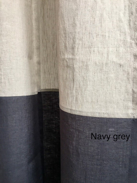 voor schoner Spruit Linnen gordijn paneel in twee kleuren woonkamer linnen - Etsy België