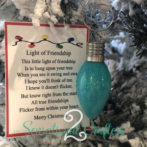True Friendship Ornaments - 1.5” Glass Ornaments, Assorted Colors (Bright and Dark Colors Available)