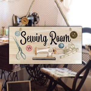 Sewing Room Sign | Sewing Room Gift | Sewing Sign | Sewing Gift For Friend | Sewing Gift For Her | N51