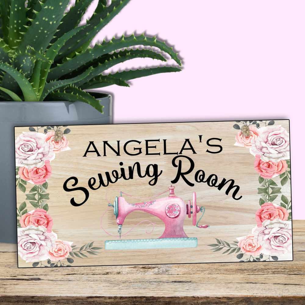 PERSONALISED Sewing Room Signsewing Room Giftsewing Etsy UK
