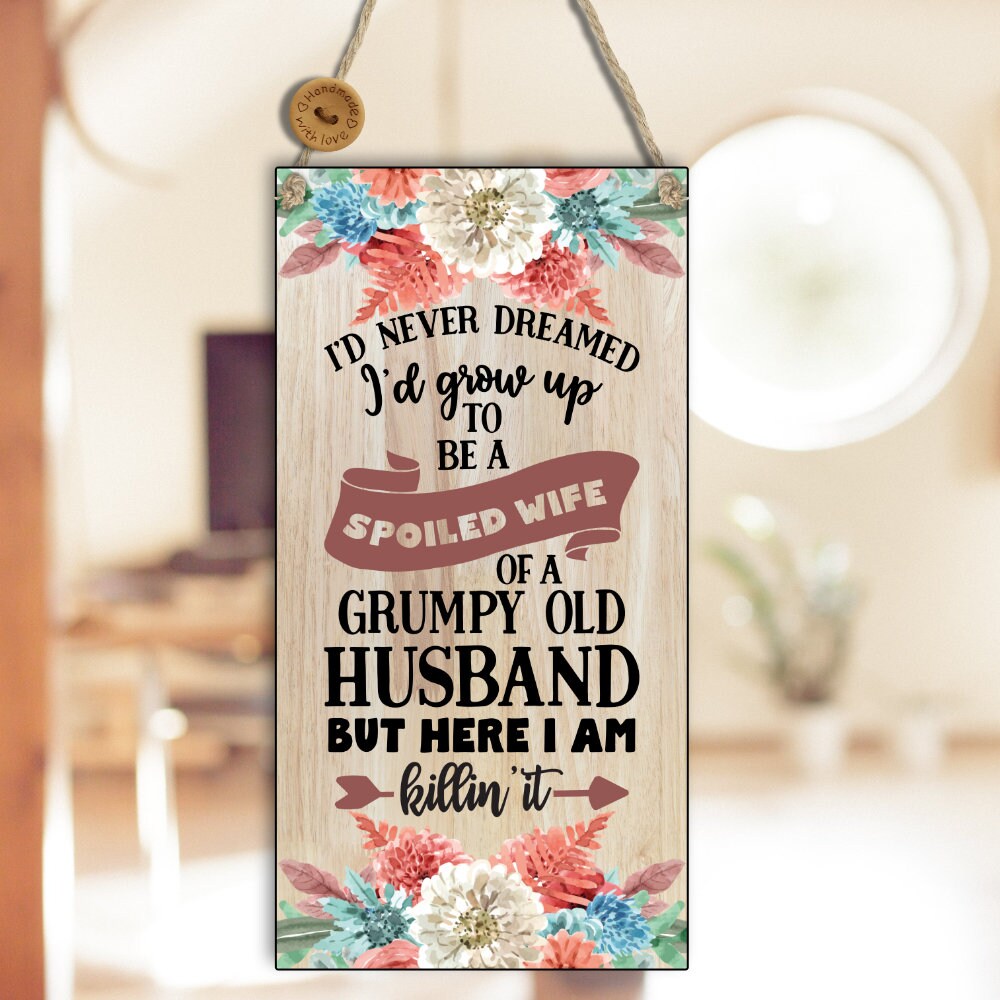 Gift For HusbandHusband SignWife SignGift For CouplesFunny Etsy