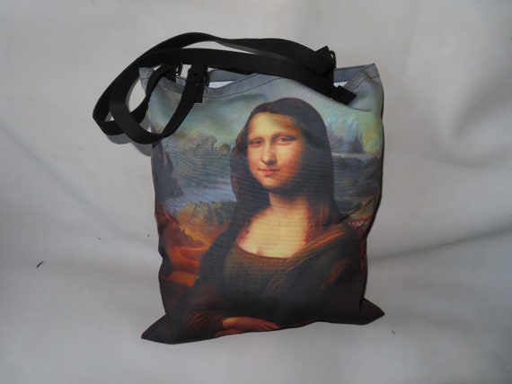 Arty Bags Mona Lisa Picasso Etsy