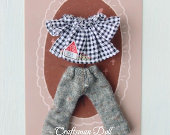 OB11 OBITSU11 Clothes/OB11 Outfit/Doll Clothes/Note: Pants are only suitable for the OB11 body/CraftsmanDoll