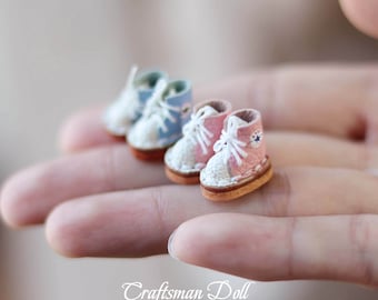Petite Blythe Shoes/Little Pullip shoes/Little DAL shoes/Doll&#39;s shoes /Handmade shoes  for piteter blythe/doll craftsman
