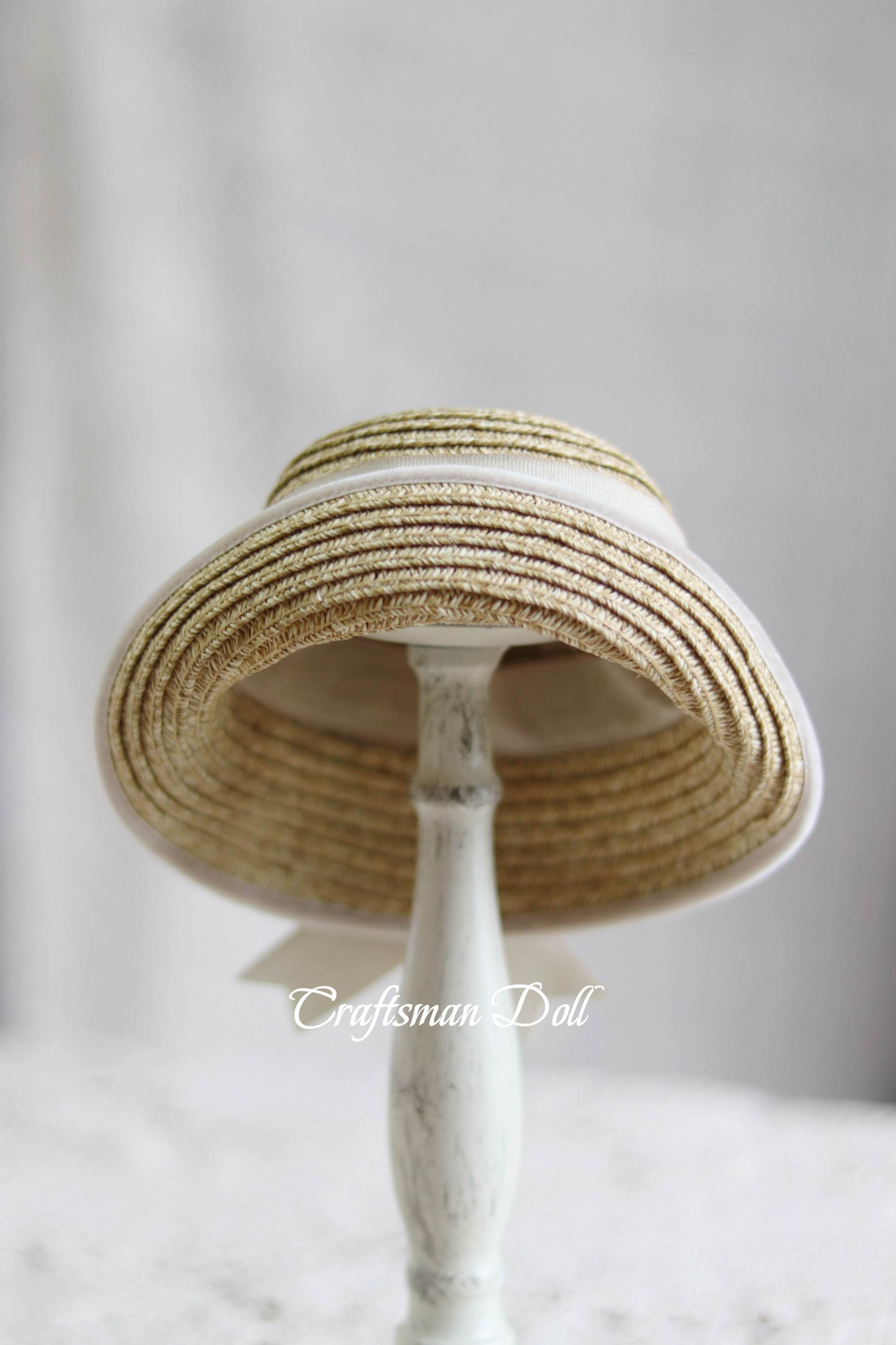 Lot De 2 Chapeaux De Paille Pour Poupée Ancienne - Modèles Sfbj, Steiner