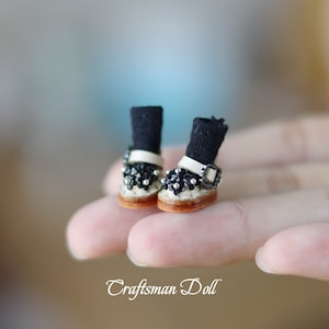Petite Blythe-schoenen/Little Pullip-schoenen/DAL-schoenen/handgemaakte poppenschoenen/CraftsmanDoll