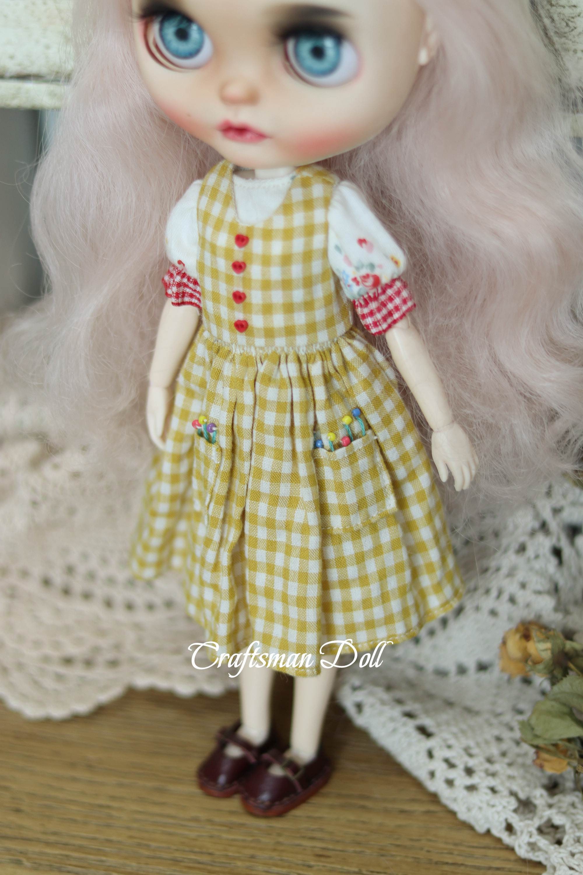 Vestiti Blythe Vestito Blythe/Vestiti Pullip Vestito Pullip/Vestiti Licca Vestito Licca/Vestiti Azone Vestito Azone/Vestiti OB24/CraftsmanDoll