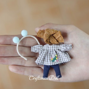 Petite Blythe clothes/Little Pullip clothes/Little DAL clothes/handmade doll clothes/doll craftsman