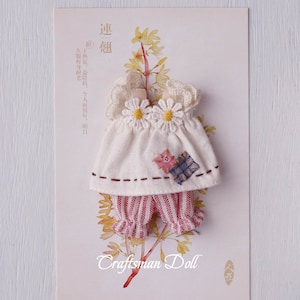 OB11 OBITSU11 Dress/OB11 Clothes/Ob11 Outfit/Doll Clothes/craftsmandoll