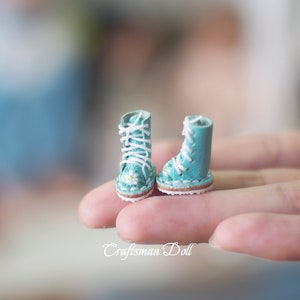 Petite Blythe-schoenen/Little Pullip-schoenen/DAL-schoenen/handgemaakte poppenschoenen/CraftsmanDoll