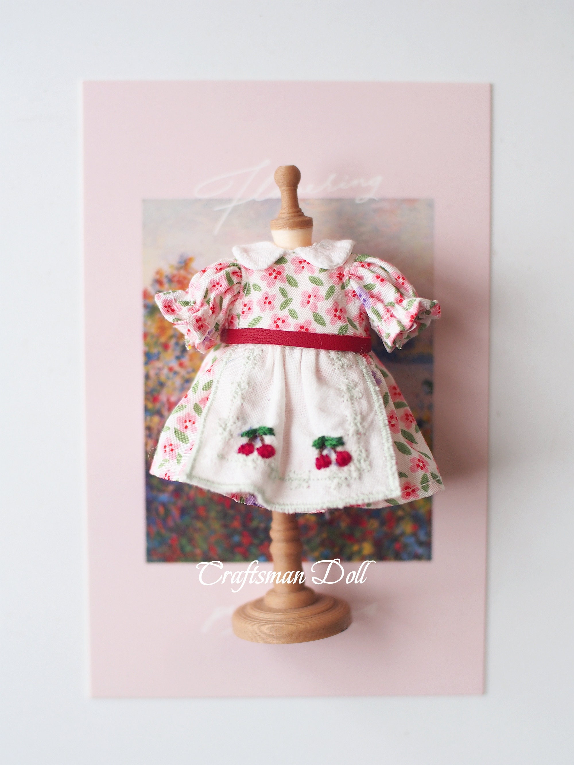 OB11 OBITSU11 Dress/OB11 Clothes/Ob11 Outfit/Doll Clothes/craftsmandoll