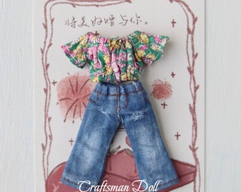 OB11 OBITSU11 Clothes/OB11 Outfit/Doll Clothes/Note: Pants are only suitable for the OB11 body/CraftsmanDoll