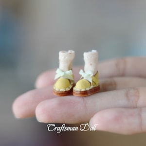 Petite Blythe shoes/Little Pullip shoes/DAL shoes/handmade doll shoes/CraftsmanDoll