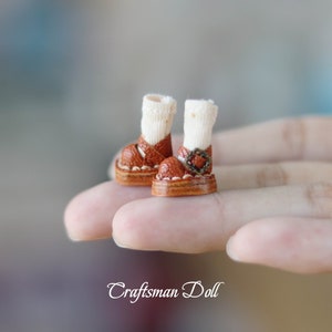 Petite Blythe shoes/Little Pullip shoes/DAL shoes/handmade doll shoes/CraftsmanDoll