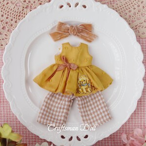 Middle Blythe clothes dress/Middle Blythe dress/CraftsmanDoll