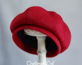 Blythe hat/beret hat for blythe/blythe accessories/Pullip Hat/beret hat for Pullip/doll hat/handmade doll's hat/craftsmandoll