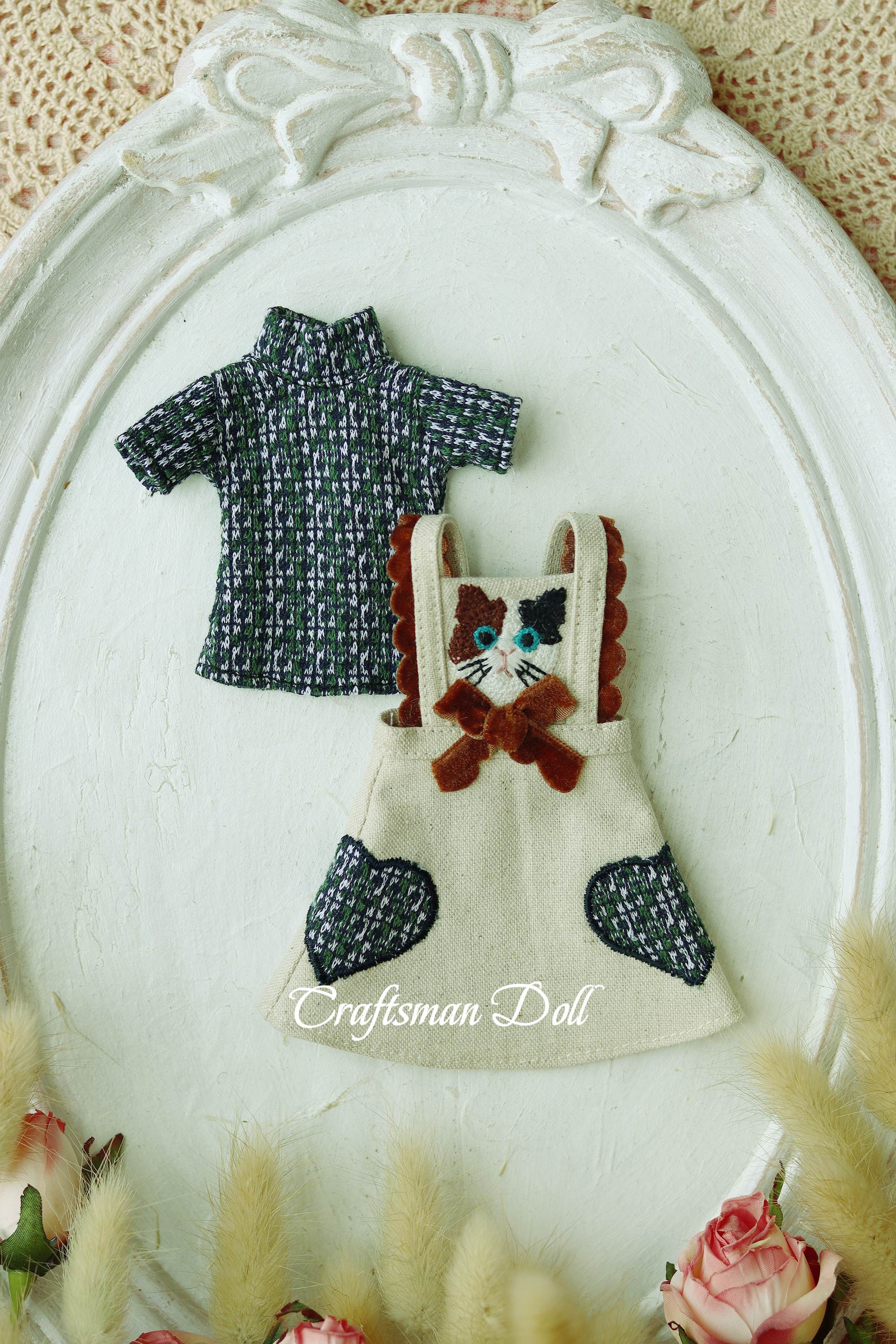 Vestiti Blythe Vestito Blythe/Vestiti Pullip Vestito Pullip/Vestiti Licca Vestito Licca/Vestiti Azone Vestito Azone/Vestiti OB24/CraftsmanDoll