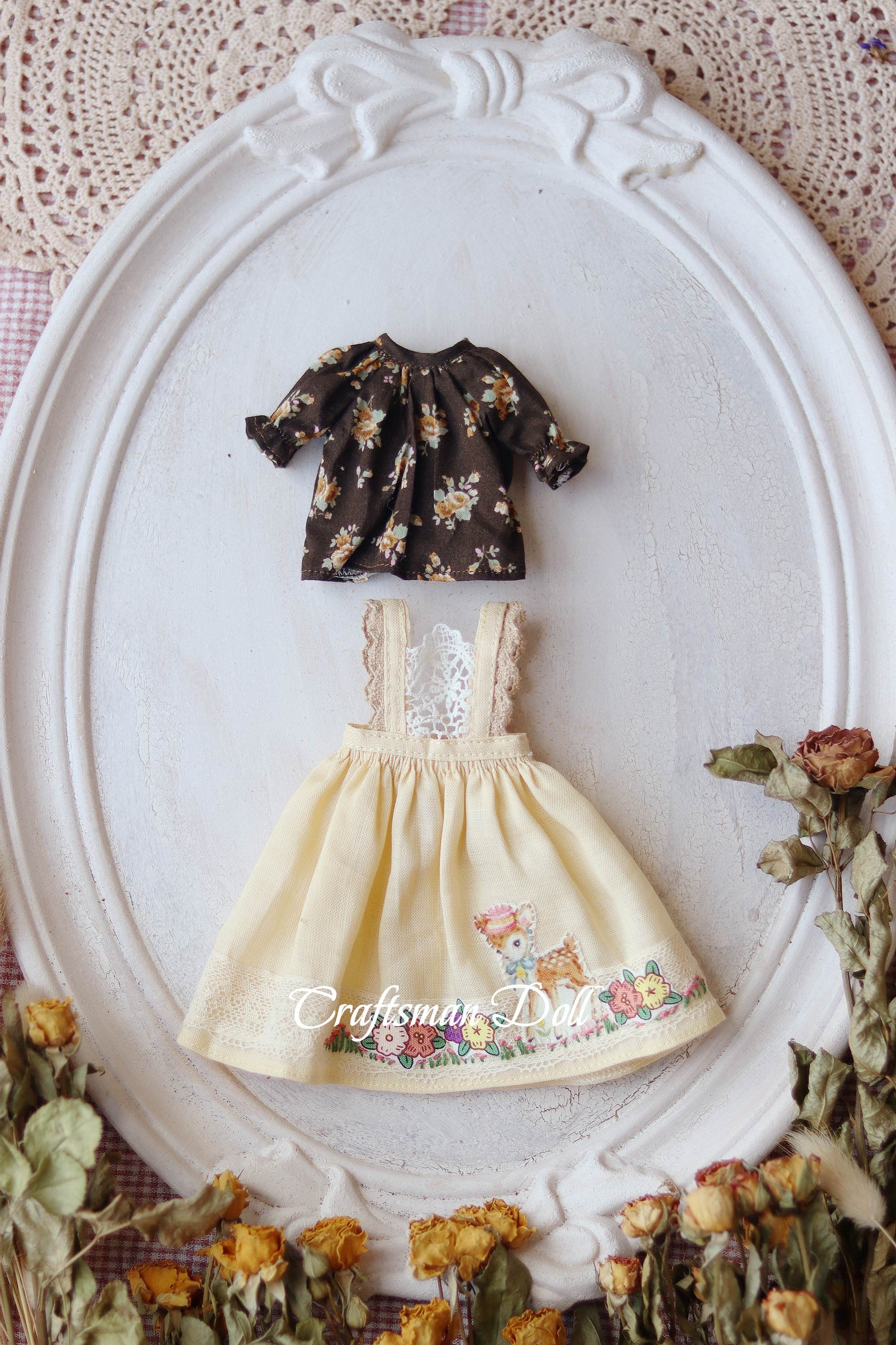 Vestiti Blythe Vestito Blythe/Vestiti Pullip Vestito Pullip/Vestiti Licca Vestito Licca/Vestiti Azone Vestito Azone/Vestiti OB24/CraftsmanDoll