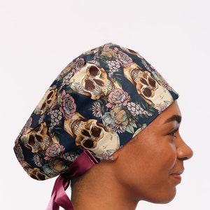 scrub caps, skull surgical cap, classic scrub caps for women scrub hat