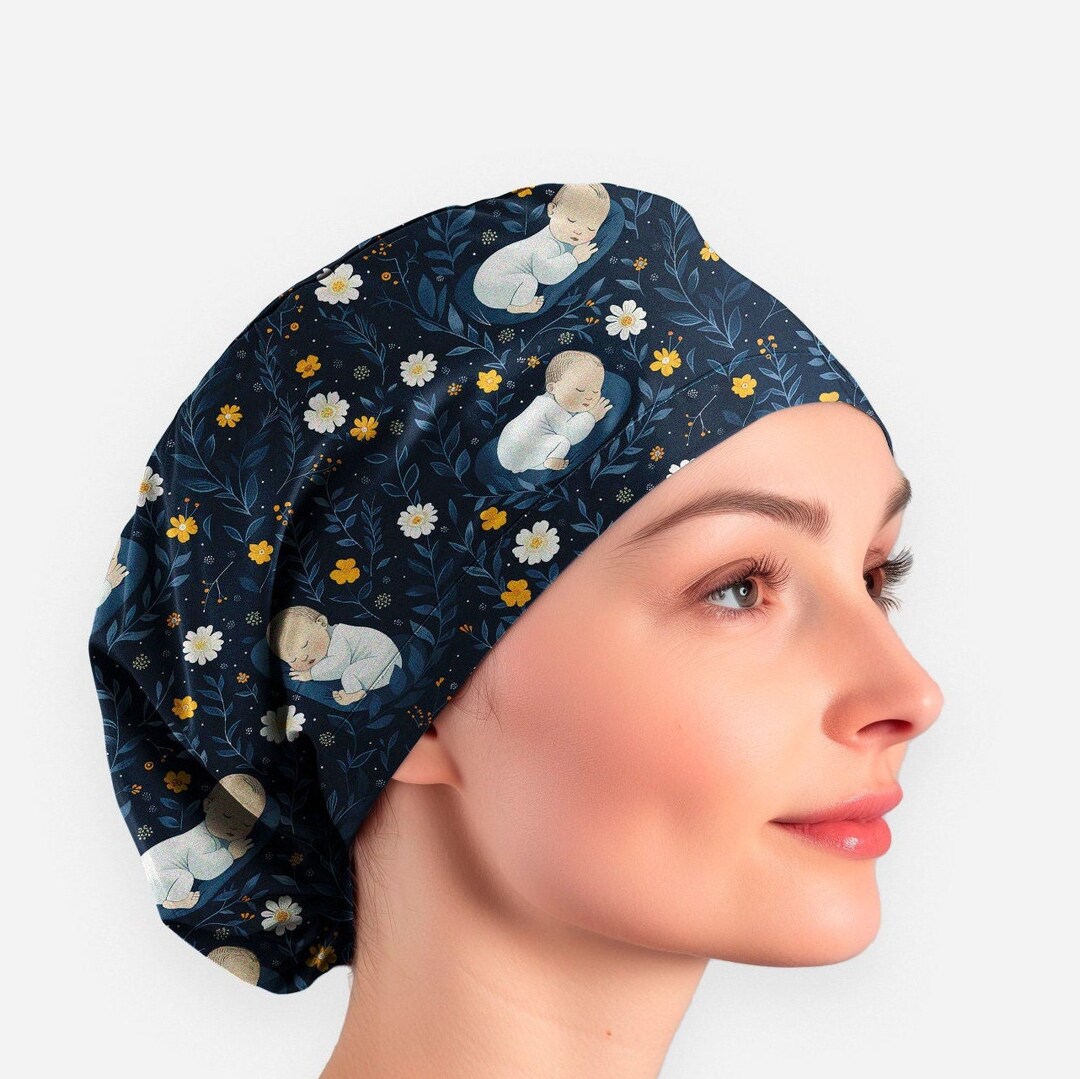 Labor and Delivery Nurse Scrub Cap, Ob Gynecologist Surgical Cap, OBGYN ...