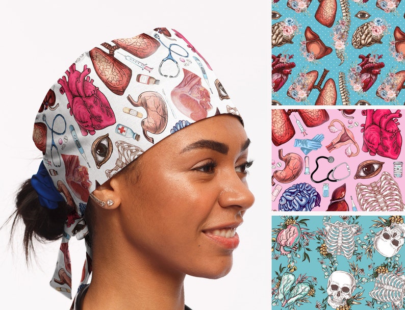100+ Best scrub caps - EtsyHunt