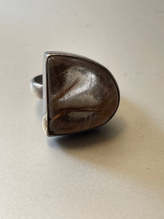 Rutilated Quartz Ring - image 10